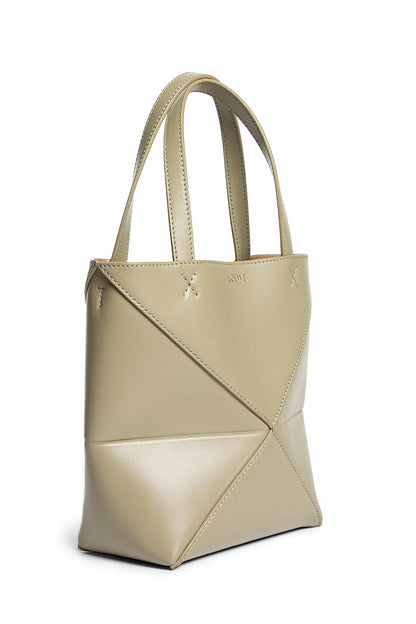 LOEWE WOMAN GREEN TOTE BAGS