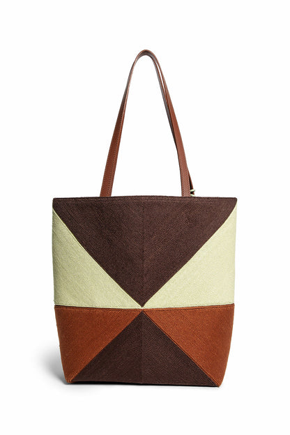 LOEWE WOMAN BROWN TOTE BAGS