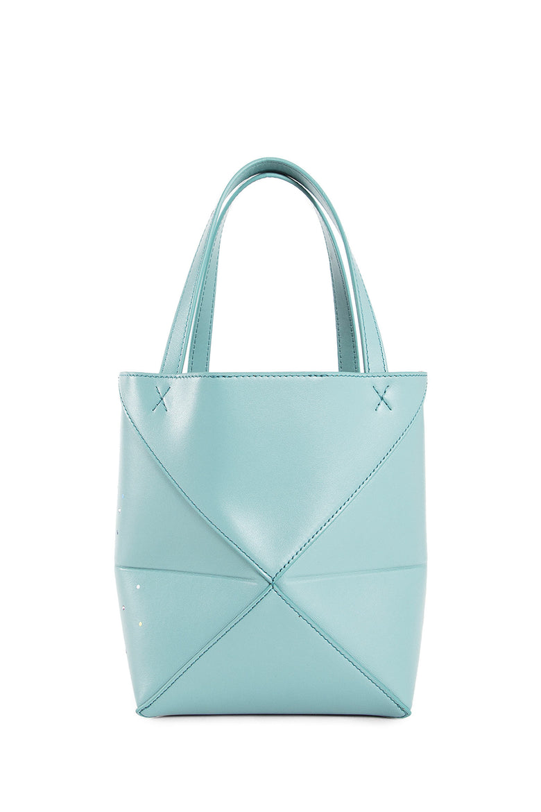 LOEWE WOMAN BLUE TOTE BAGS