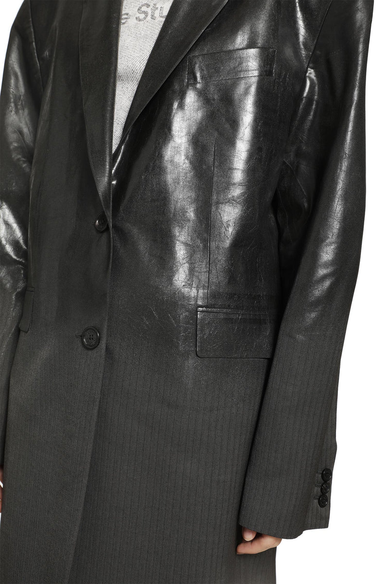 ACNE STUDIOS Gradient Herringbone Coat woman