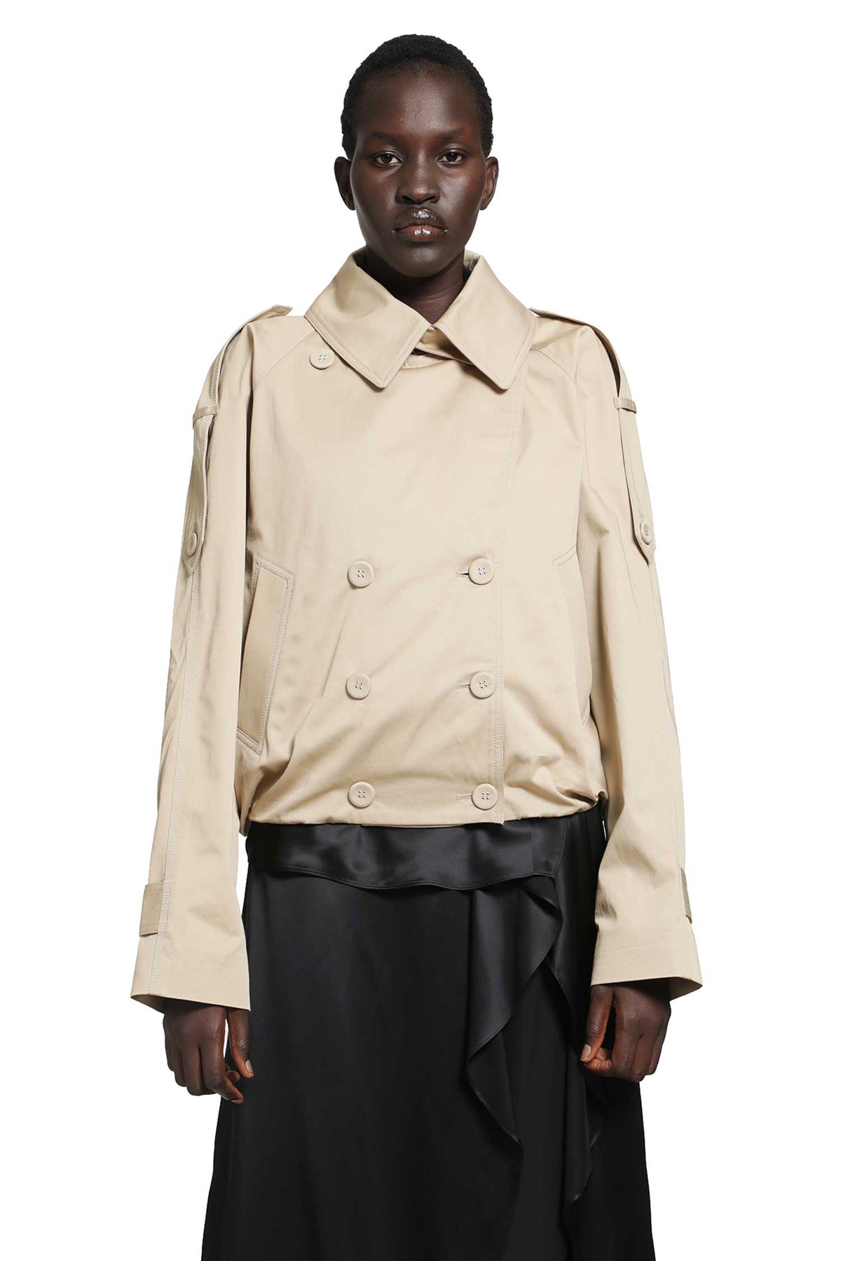ACNE STUDIOS Short Trench Coat woman