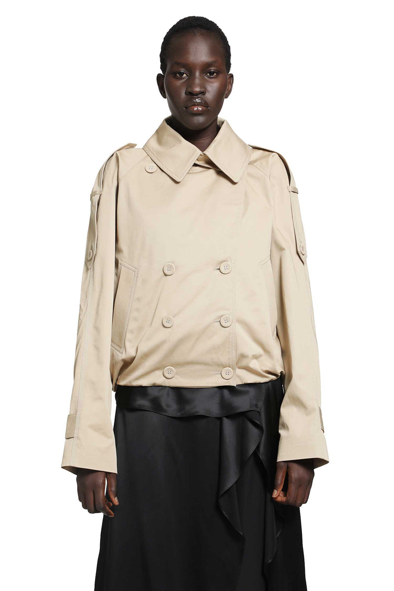 ACNE STUDIOS Short Trench Coat woman