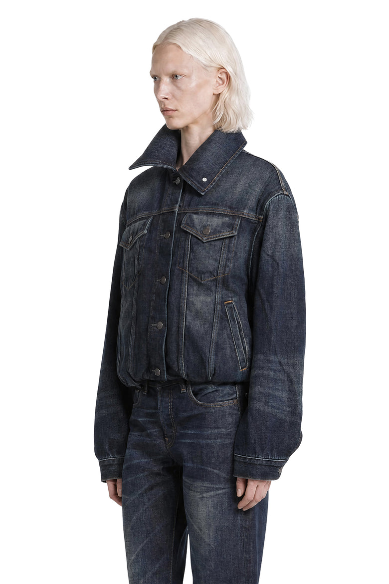 ACNE STUDIOS Cropped Denim Jacket woman