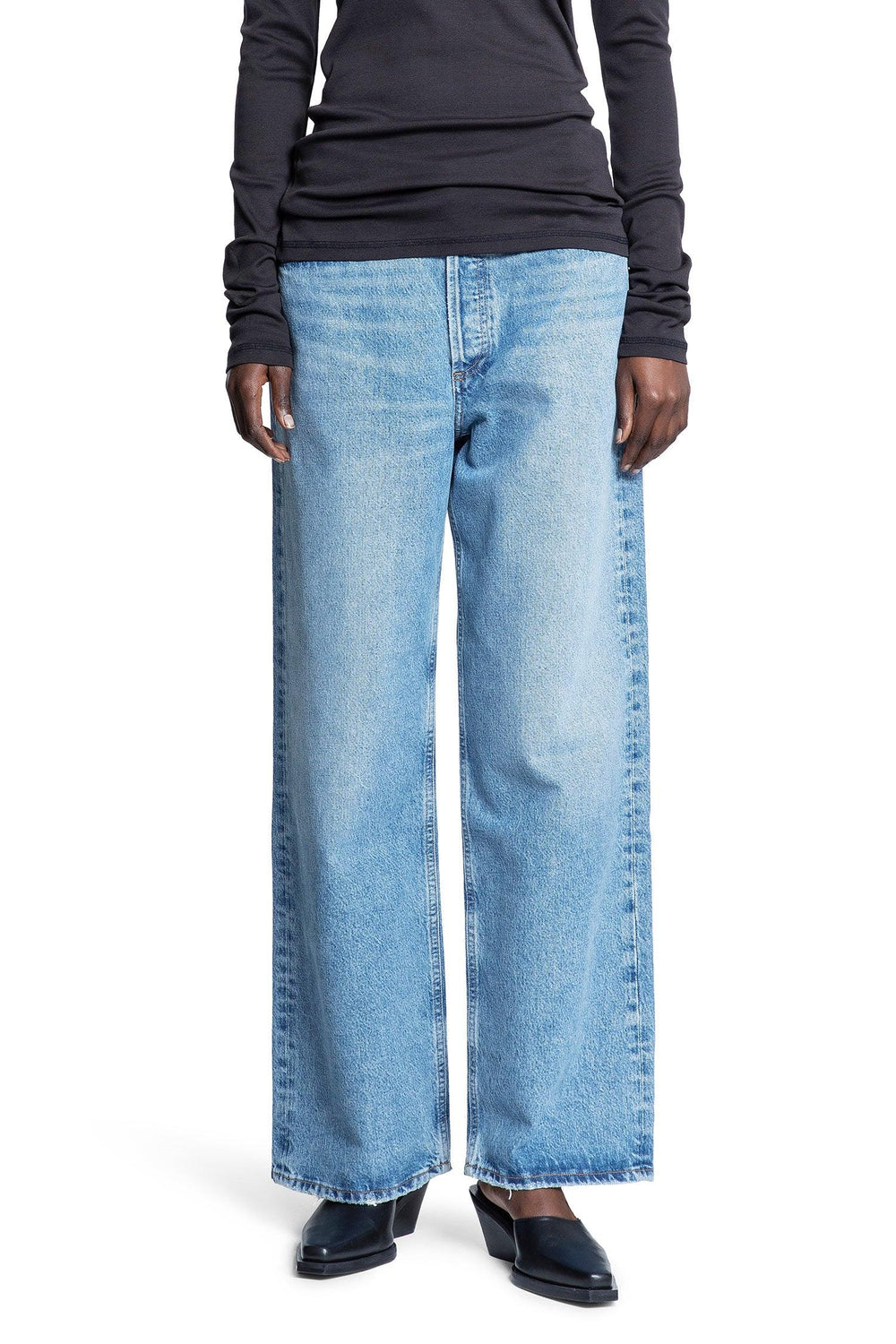 AGOLDE Low Slung Baggy Jeans woman