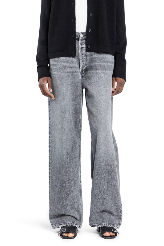 AGOLDE WOMAN GREY JEANS