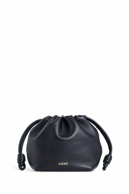 LOEWE WOMAN BLACK TOP HANDLE BAGS