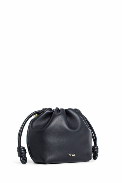 LOEWE WOMAN BLACK TOP HANDLE BAGS