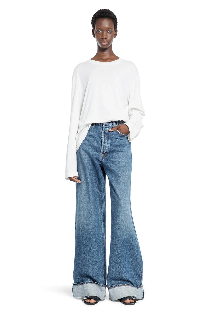 Dame High-Rise Wide Leg Jeans - Antonioli.eu