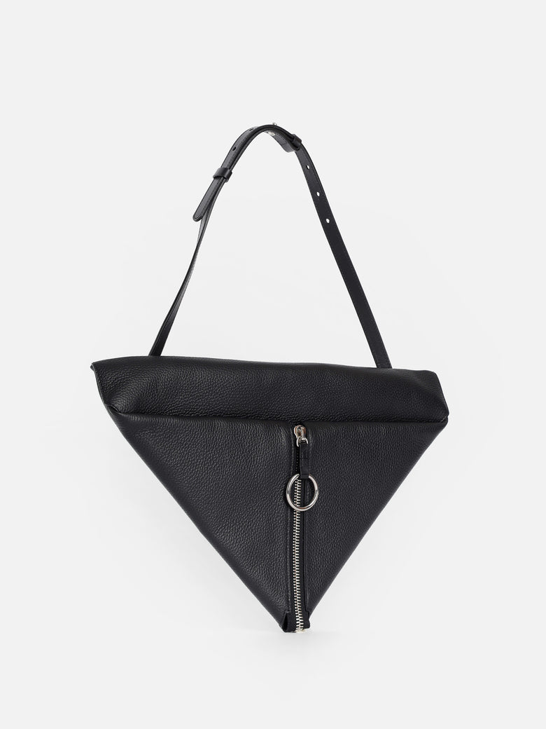 SIMONE RAINER UNISEX BLACK SHOULDER BAGS