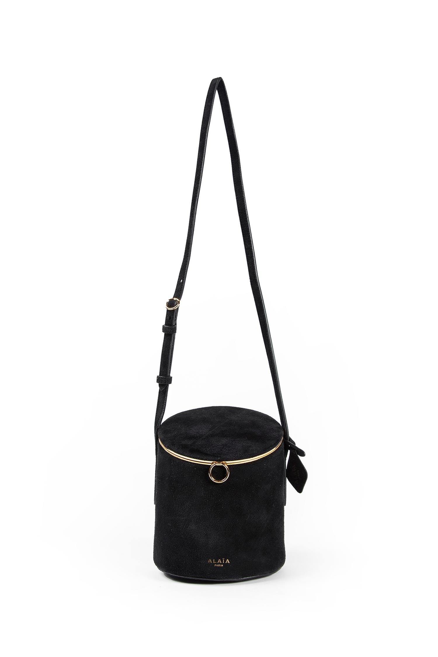 La Canette Small Suede Bag