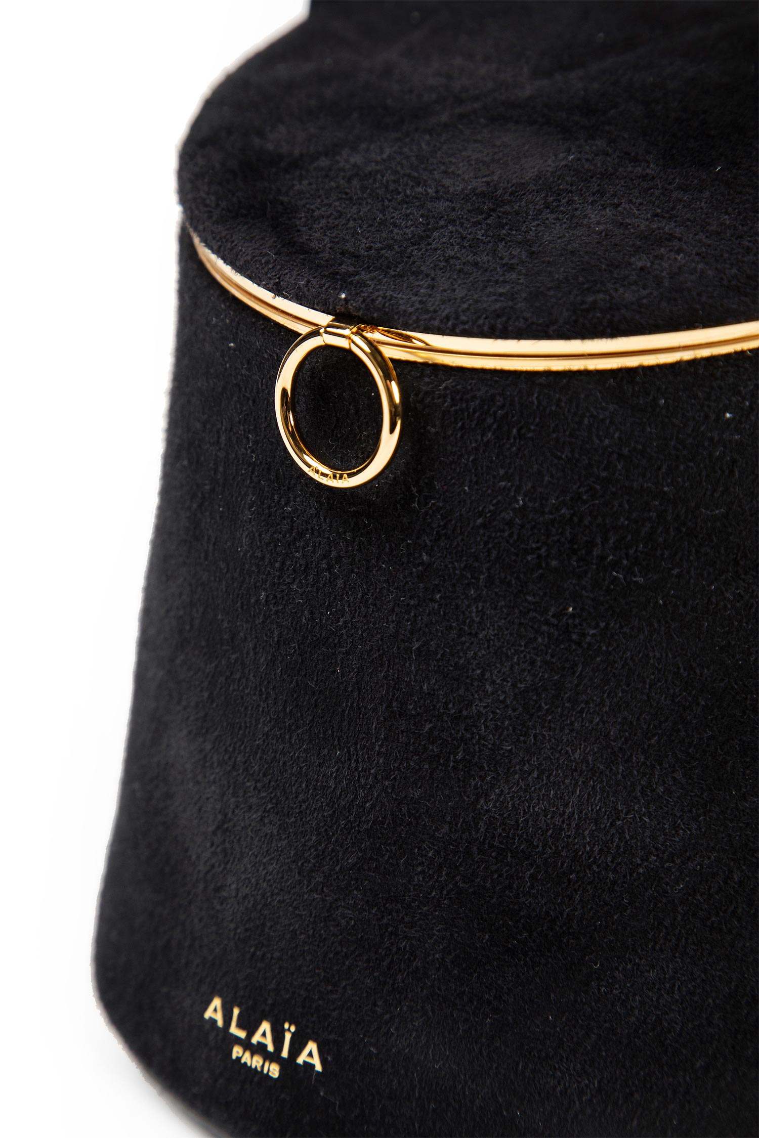 La Canette Small Suede Bag