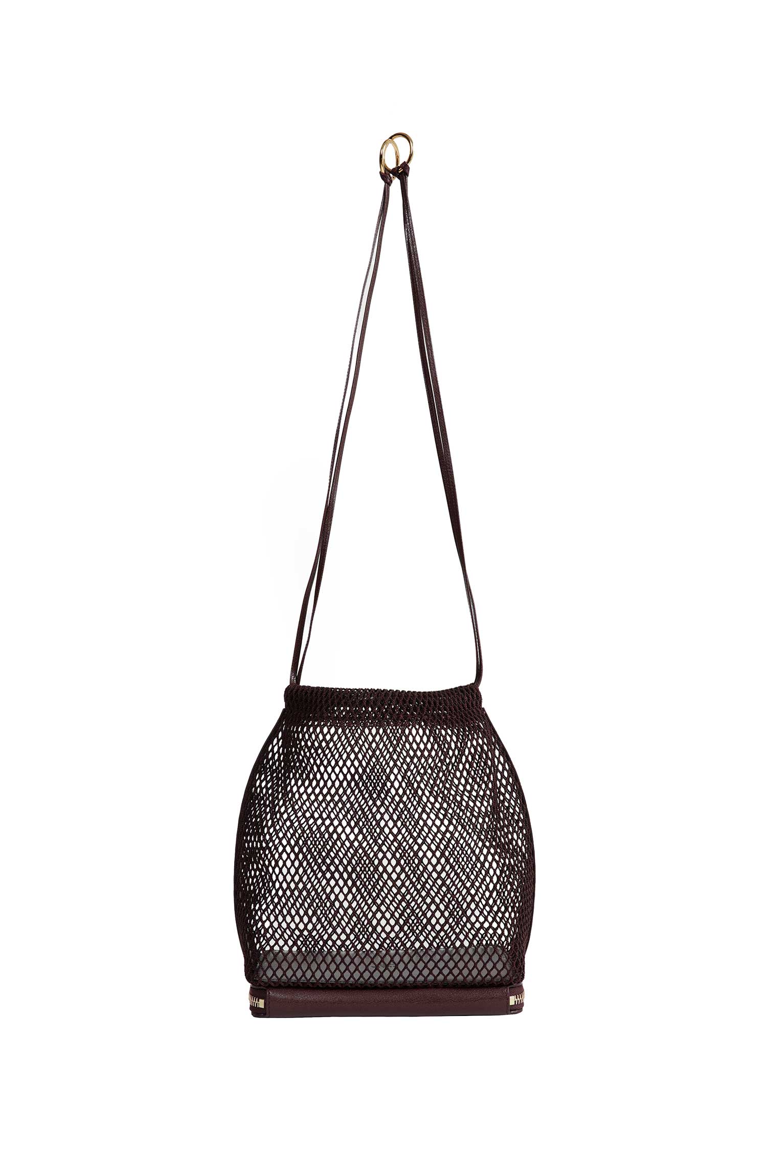ALAIA Le Pochon Bag in Fishnet woman