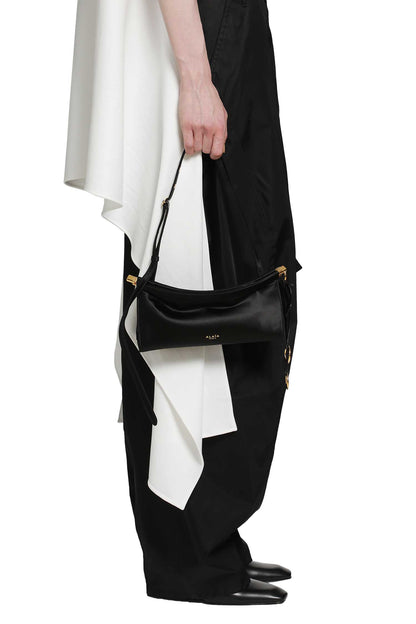 Le Click East West Small Satin Shoulder Bag