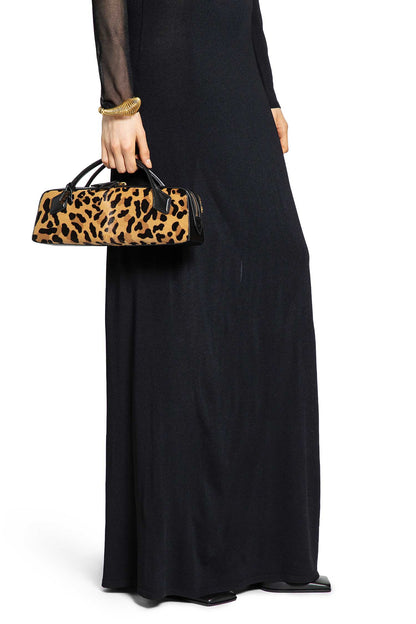 Teckel Clutch in Leopard Calf Hair