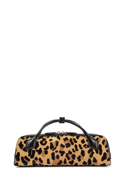 Teckel Clutch in Leopard Calf Hair