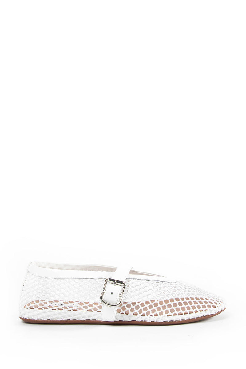 ALAIA Ballet Flats in Fishnet woman