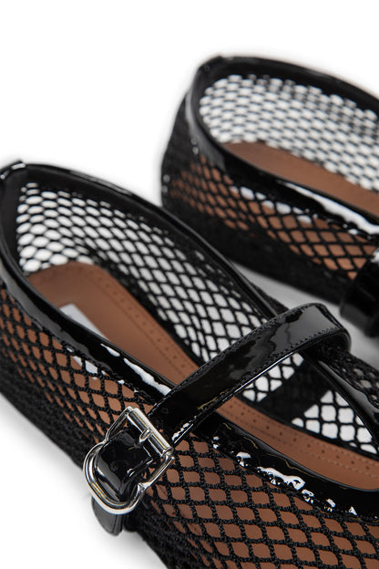 Mesh Ballet Flats