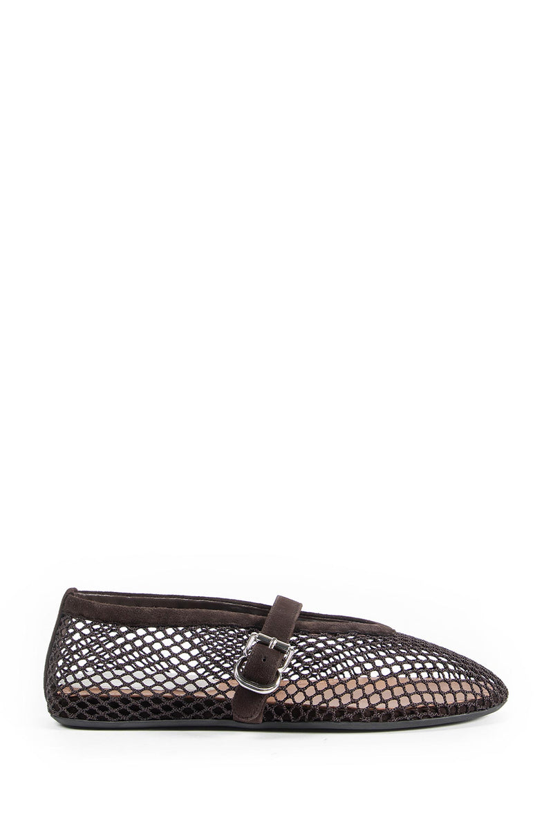 ALAIA Ballet Flats in Fishnet woman