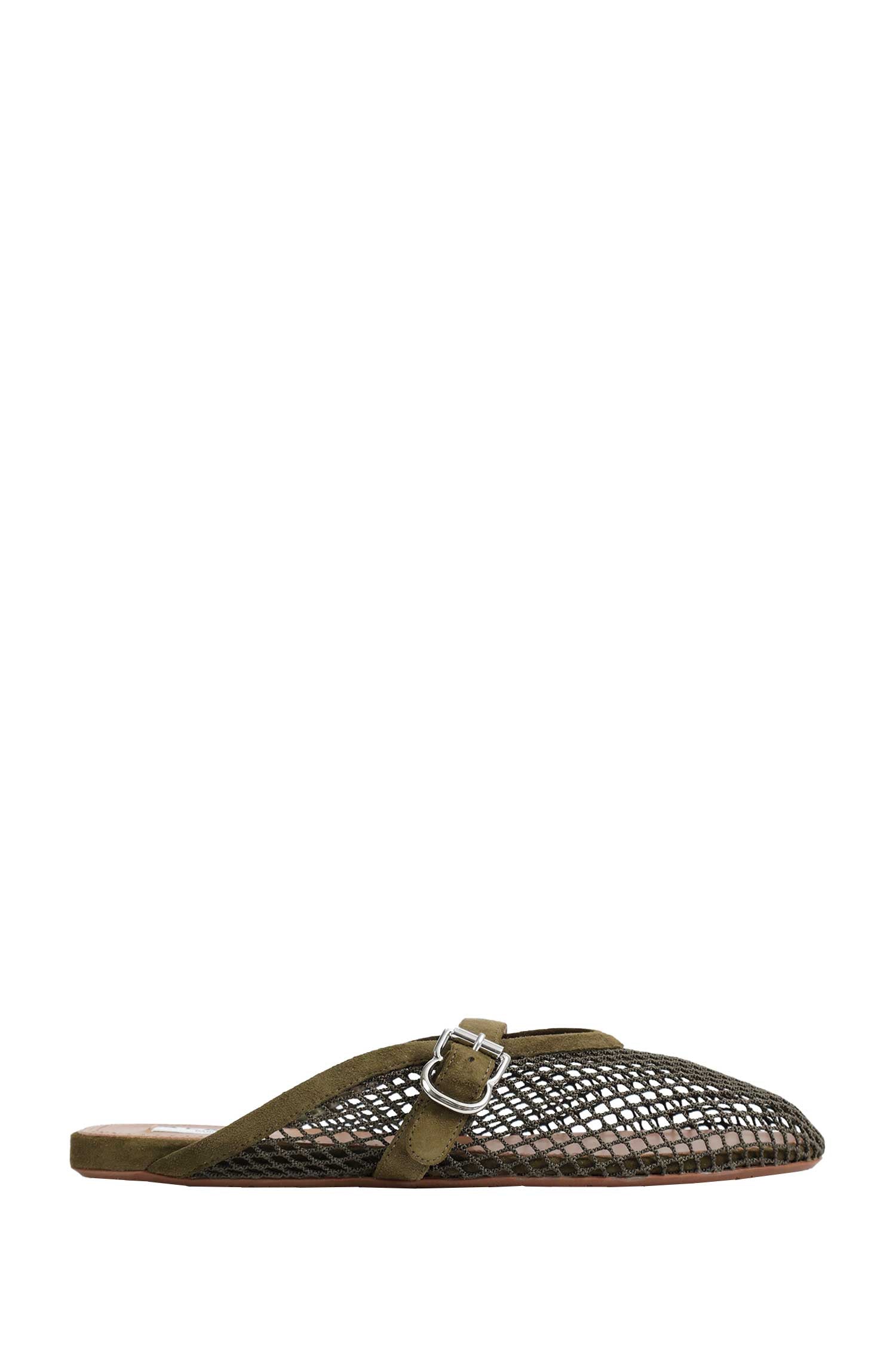 ALAIA Finishnet Flat Mules woman
