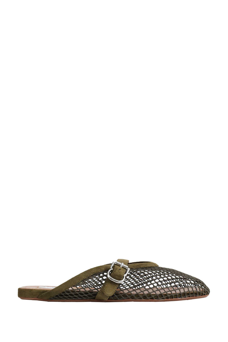 ALAIA Finishnet Flat Mules woman