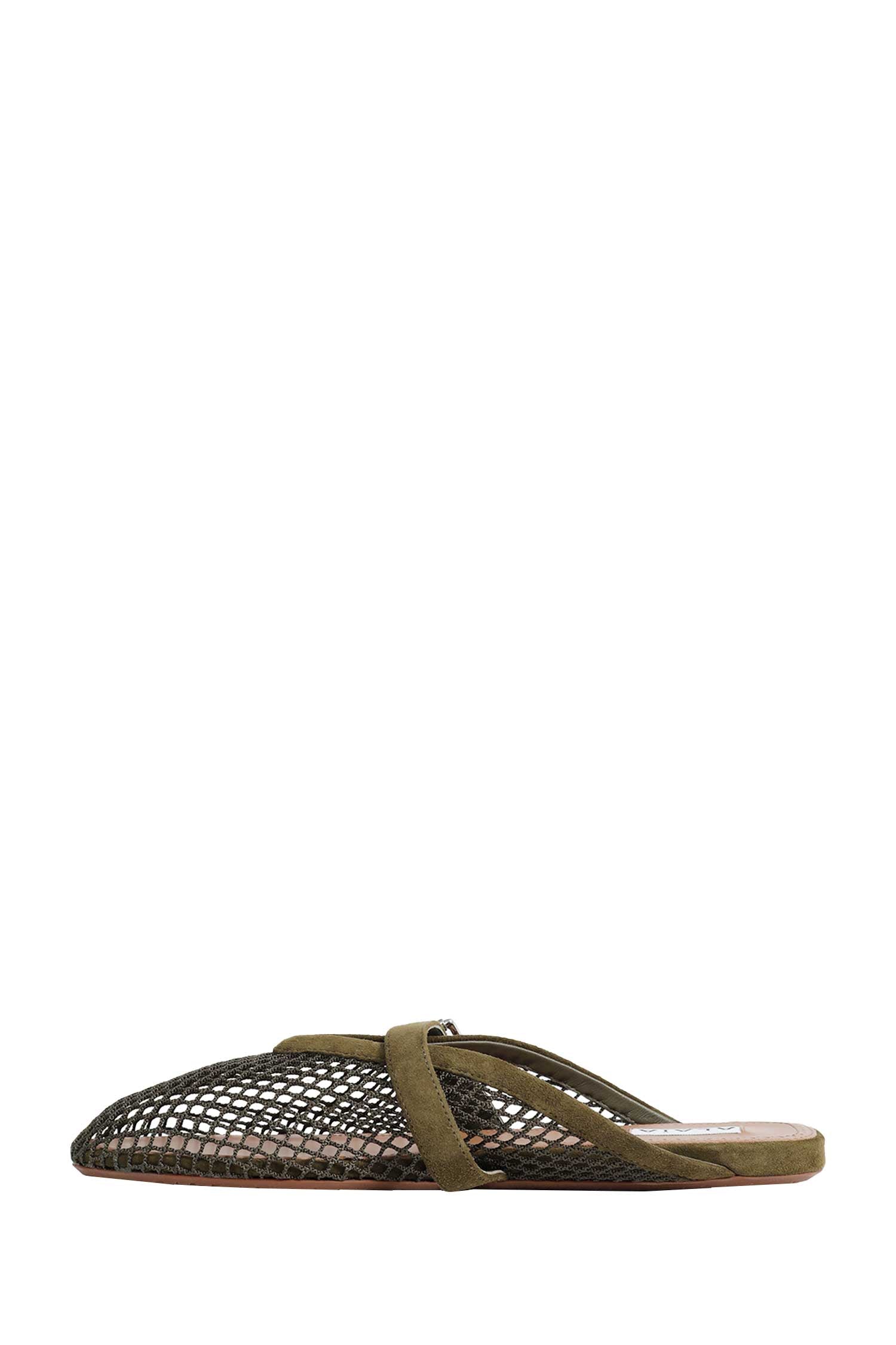 ALAIA Finishnet Flat Mules woman