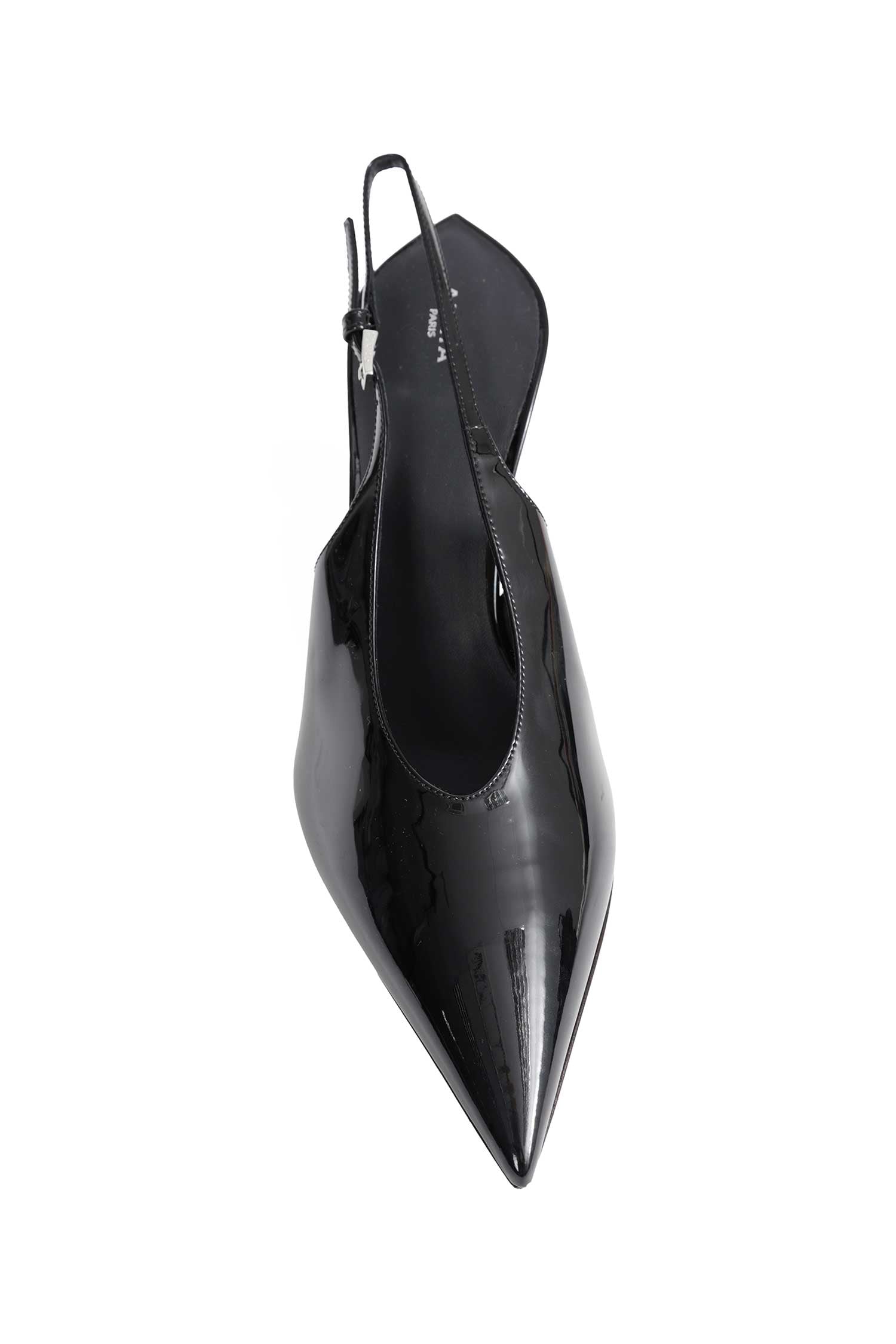Invisible Wedge Slingbacks
