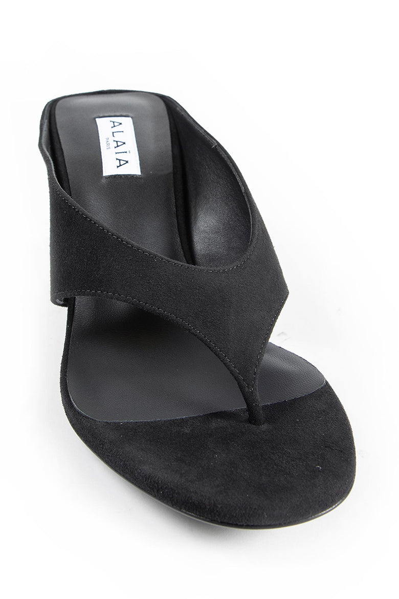 Cube Thong Mules