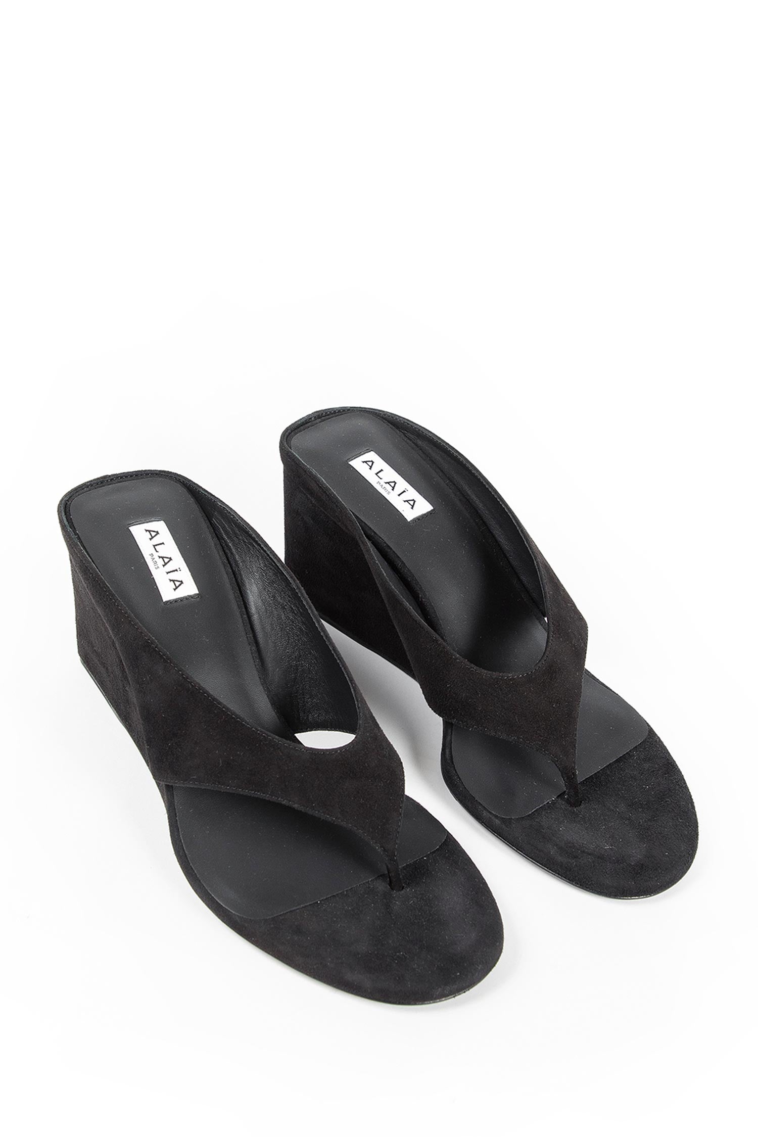Cube Thong Mules