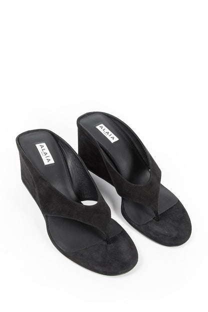 Cube Thong Mules
