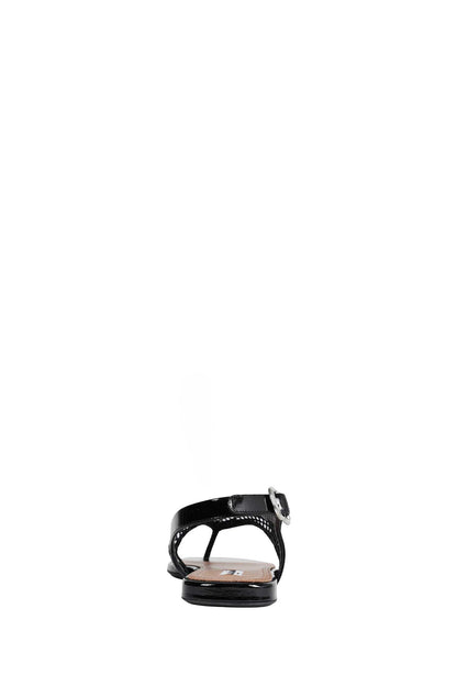 Fishnet Flat Sandals
