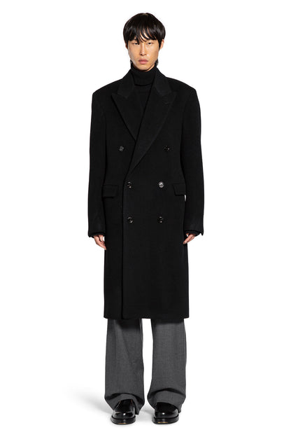 Double-Breasted Wool Coat