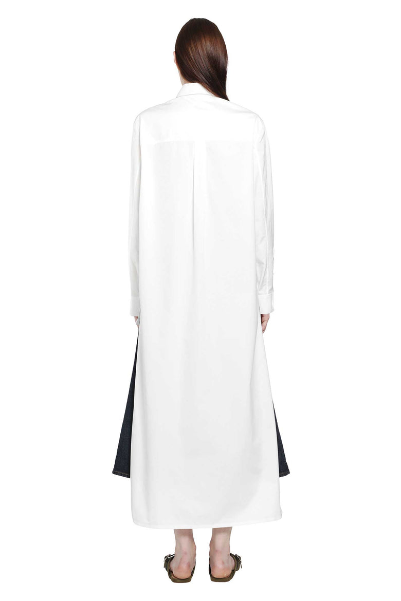 ALAIA Asymmetric Cotton Poplin Shirt woman