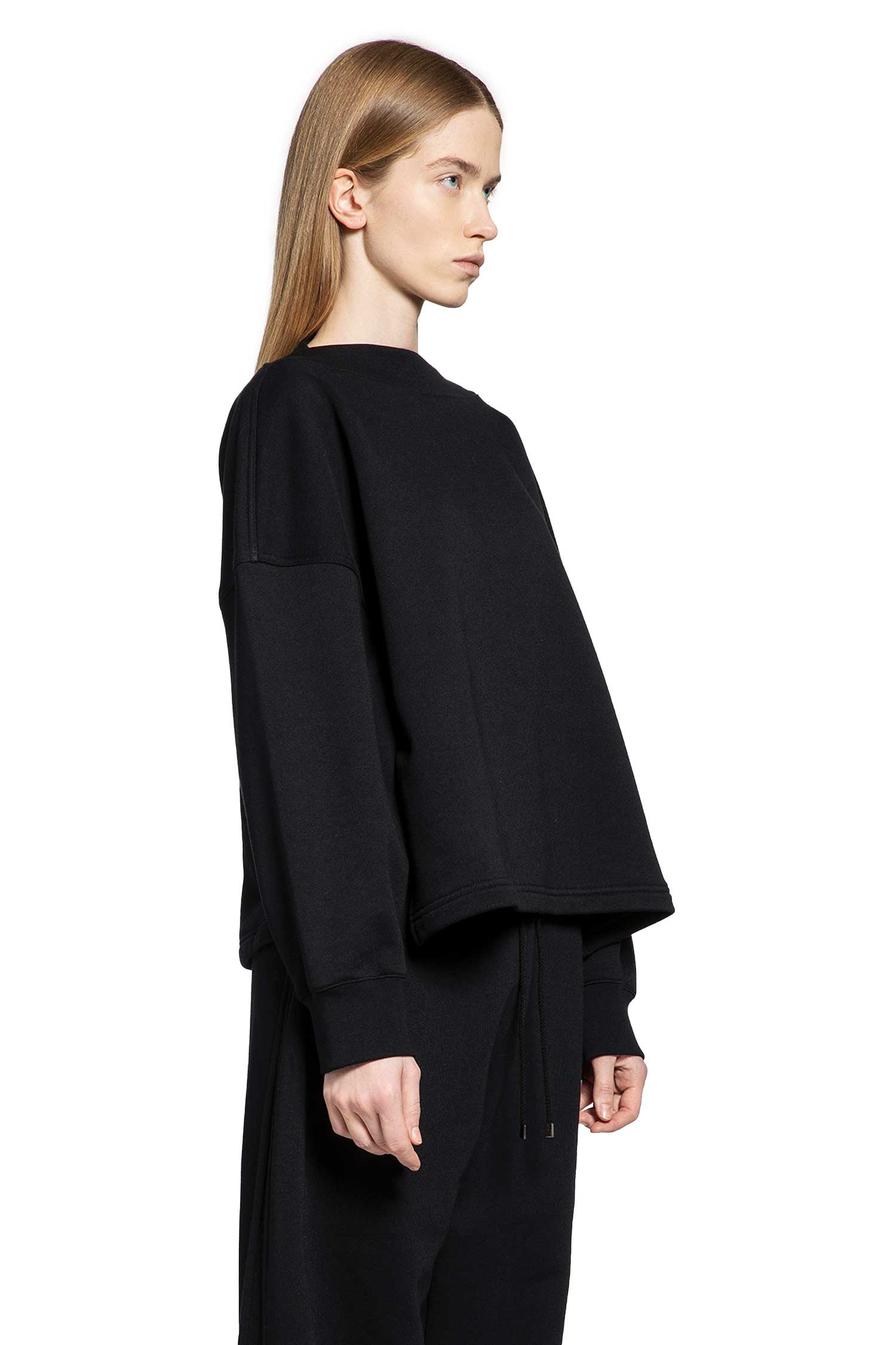 Boatneck Fleece Sweatshirt