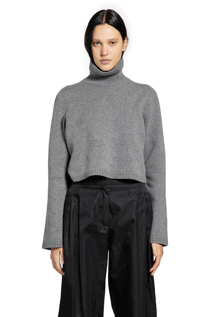 Cashmere Knit Cropped Jumper