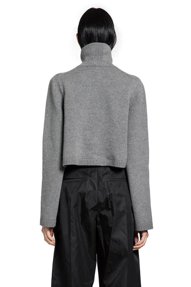 Cashmere Knit Cropped Jumper