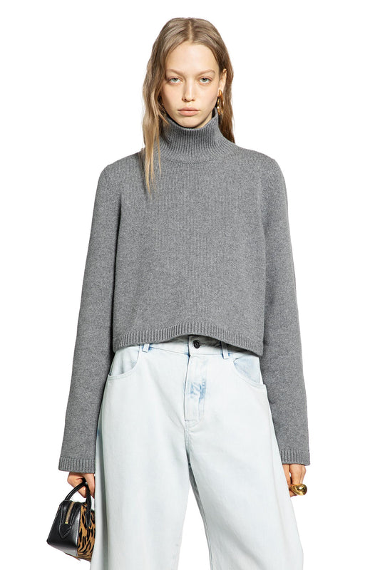 Cashmere Knit Cropped Jumper