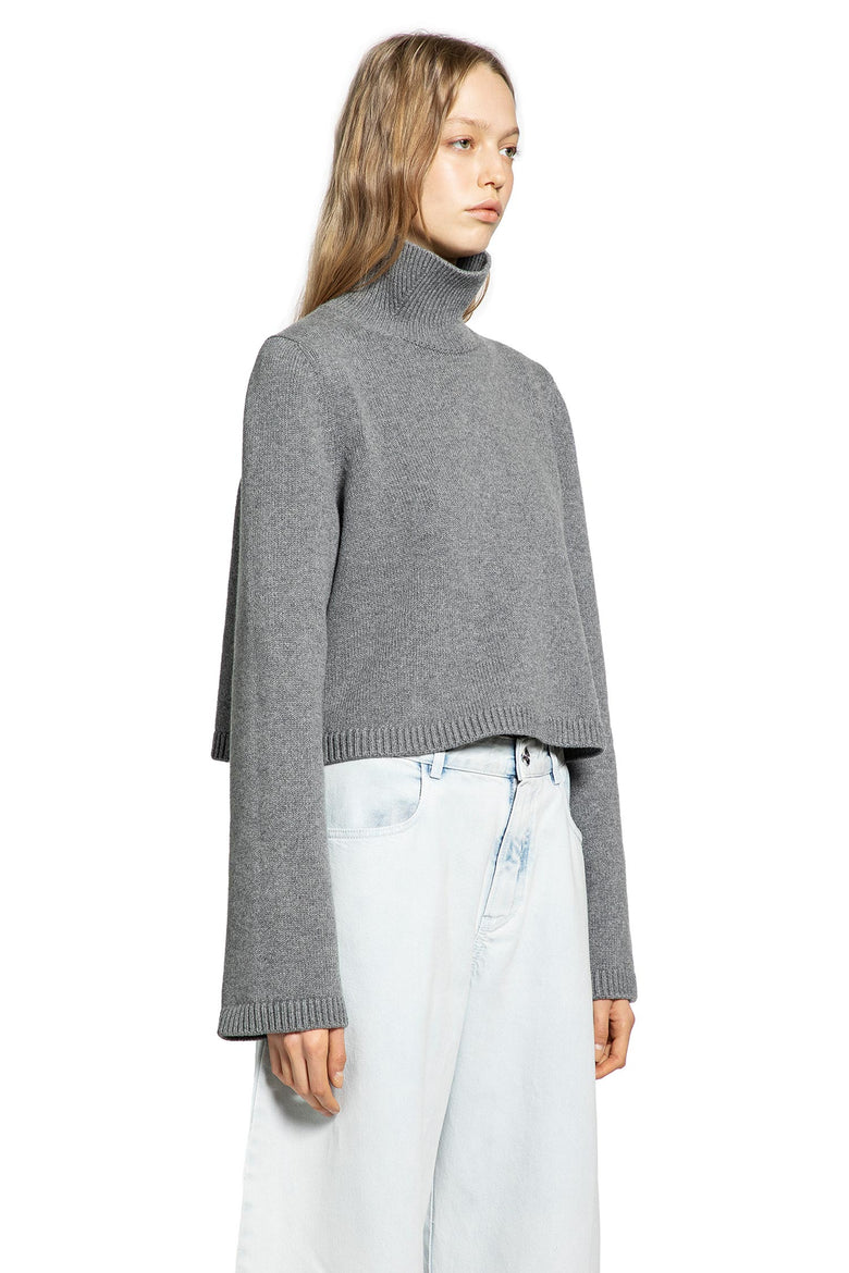 Cashmere Knit Cropped Jumper