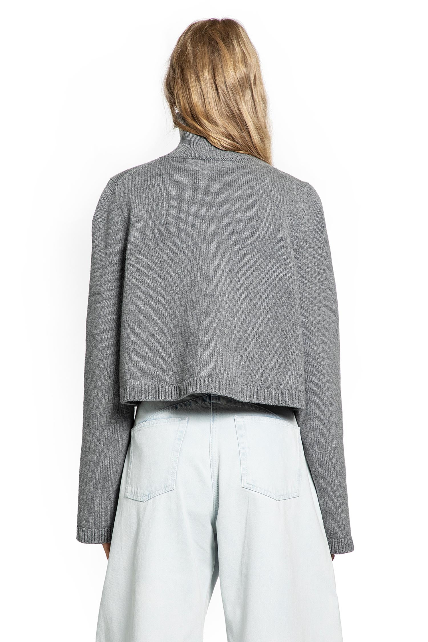 Cashmere Knit Cropped Jumper