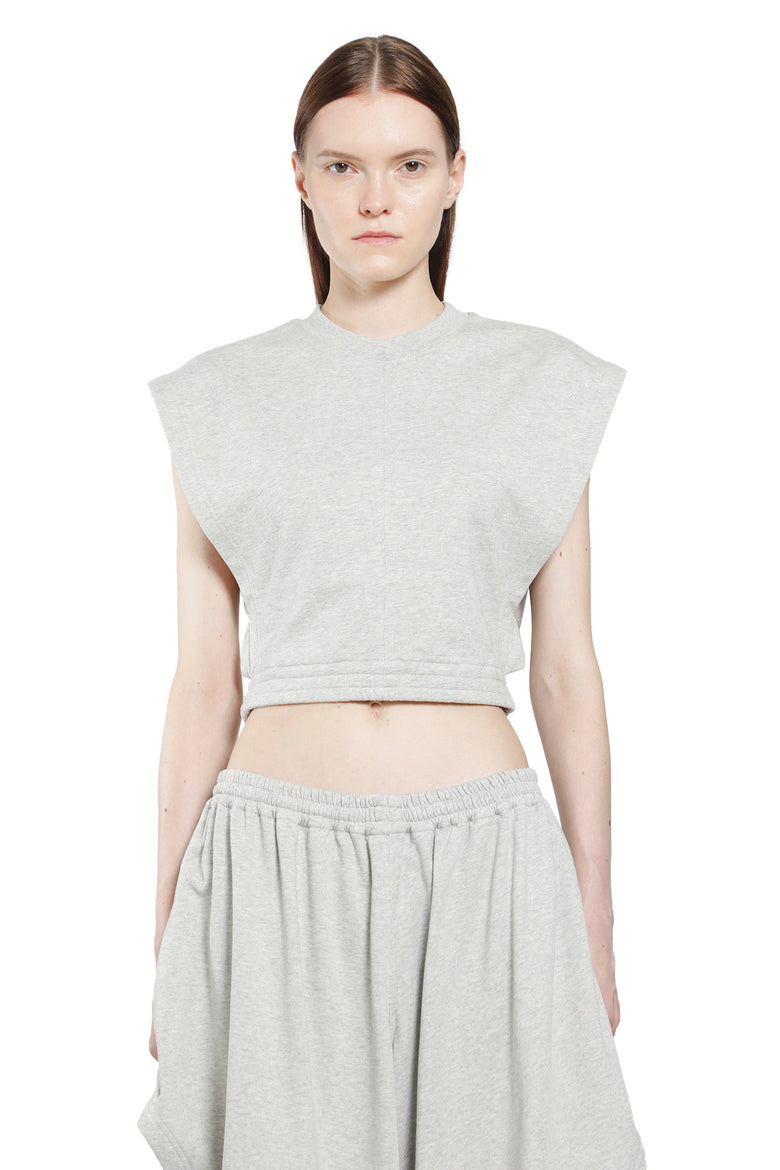 
              ALAIA Fleece Jersey Top woman
            