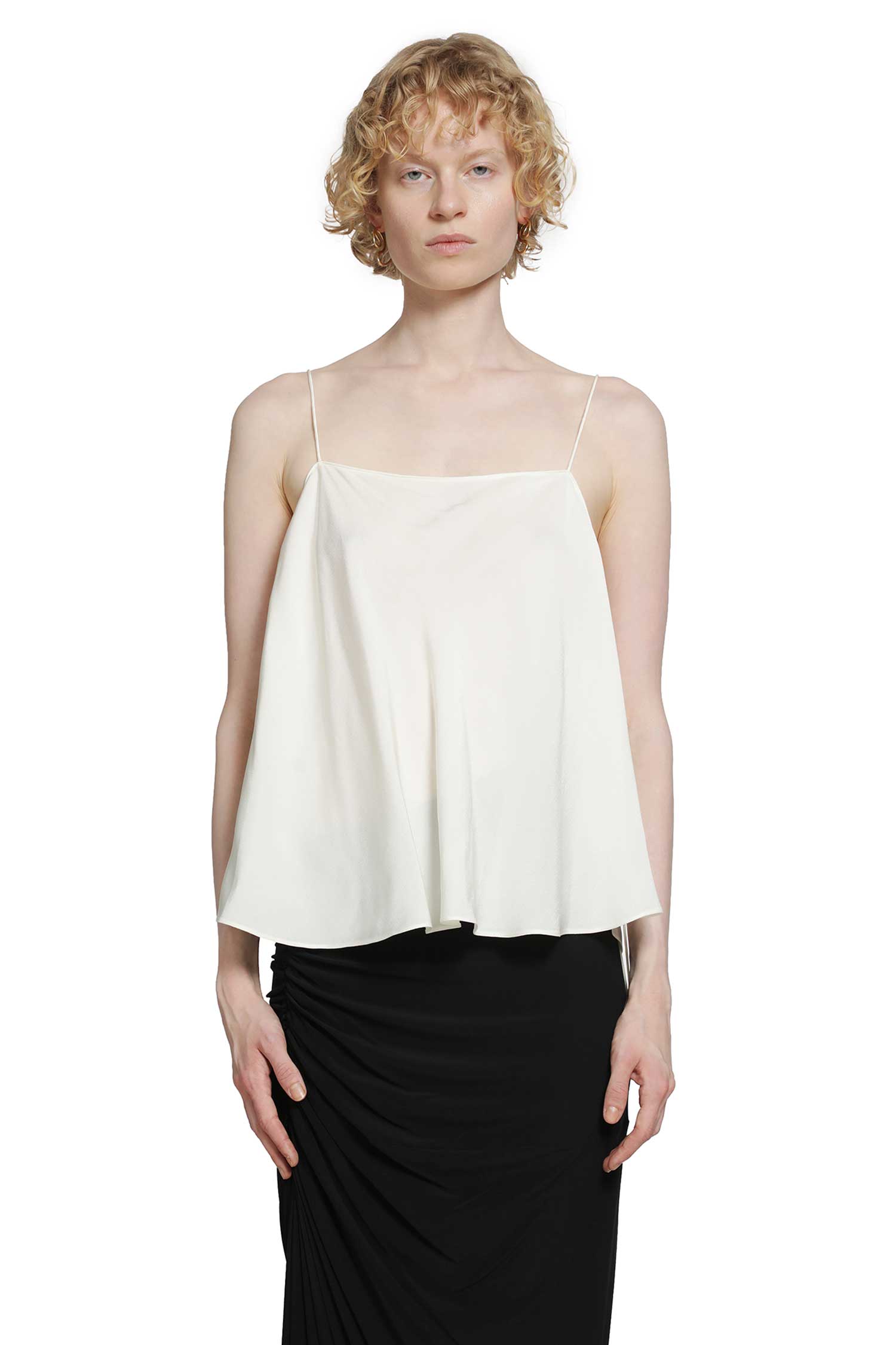 ALAIA Tied Blouse in Viscose Cady woman
