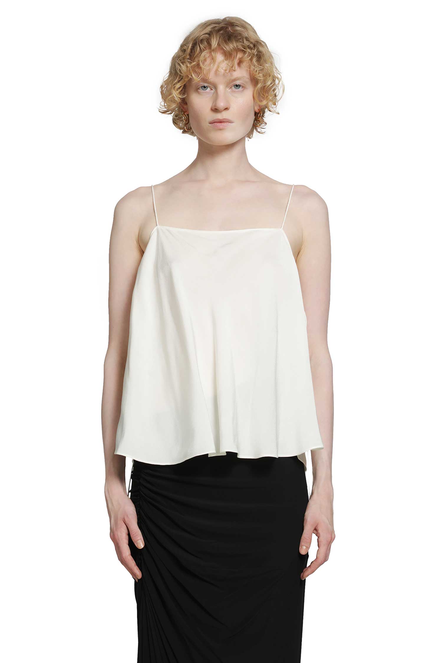 ALAIA Tied Blouse in Viscose Cady woman