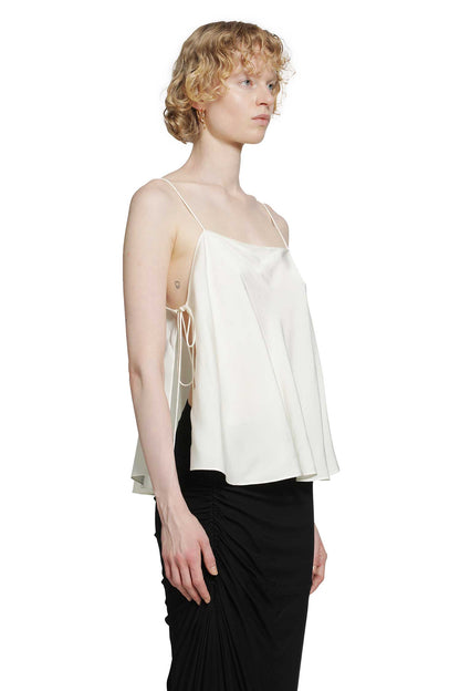 Tied Blouse in Viscose Cady