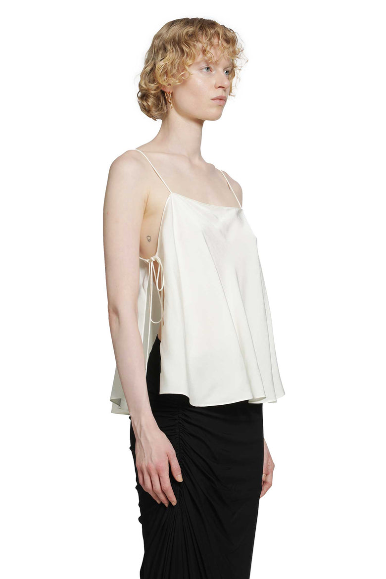ALAIA Tied Blouse in Viscose Cady woman