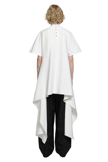 Asymmetric Cotton T-Shirt