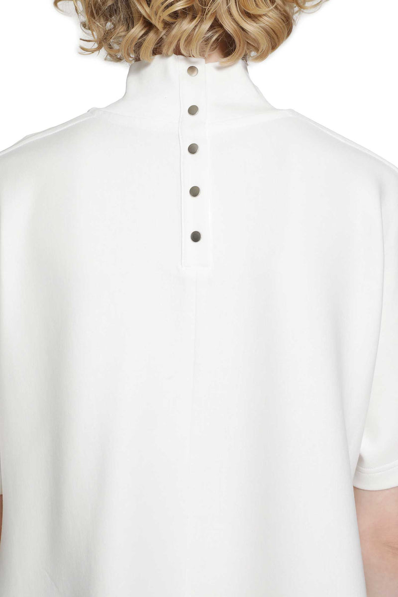 ALAIA Asymmetric Cotton T-Shirt woman