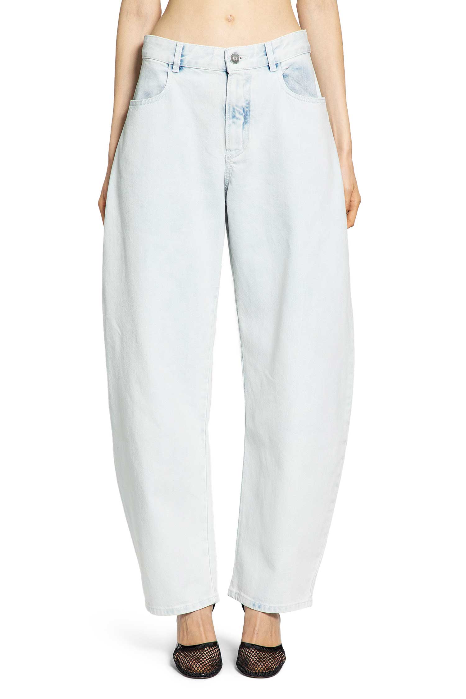 Low Waist Round Jeans