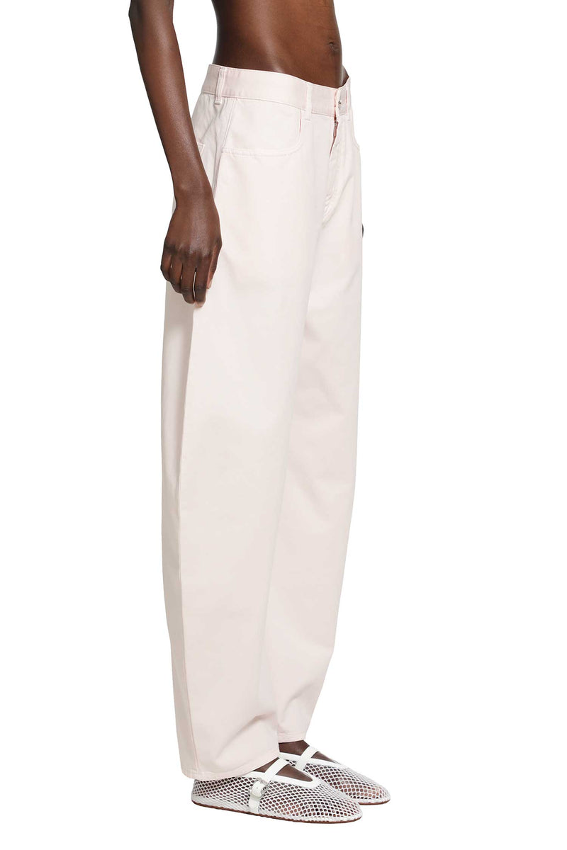 ALAIA Round Denim Pants woman
