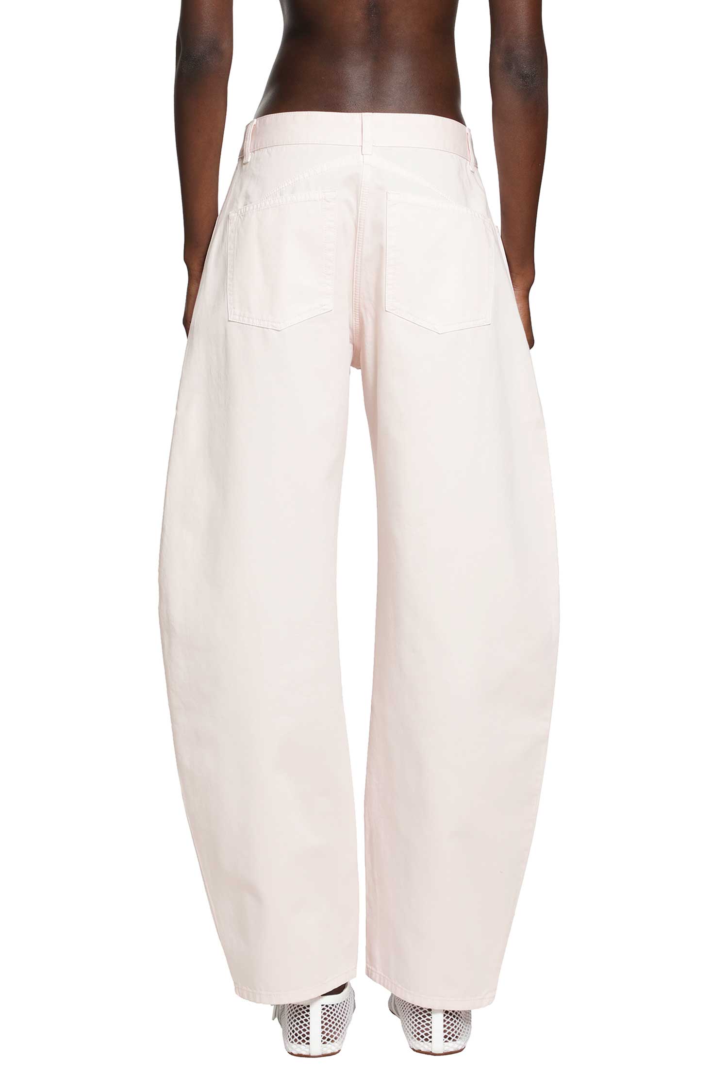 Round Denim Pants