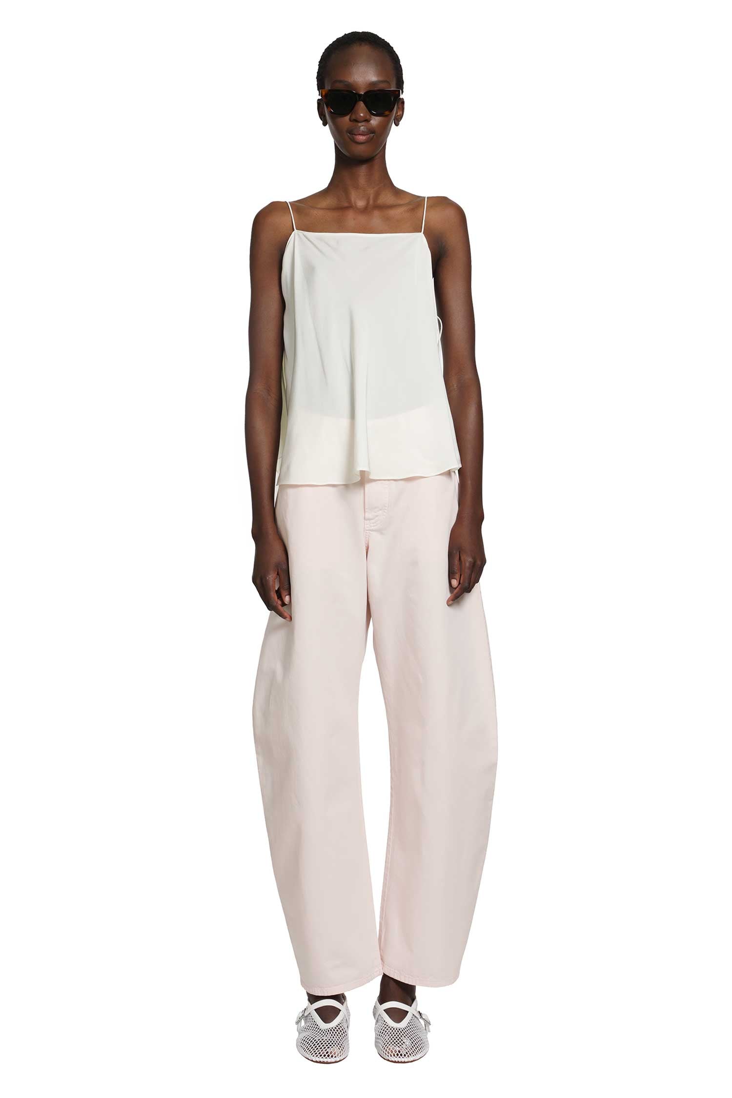 Round Denim Pants