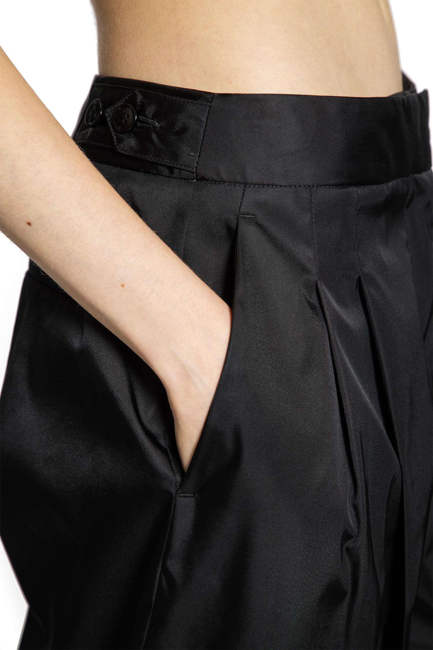 Tailored Pants in Technical Taffeta